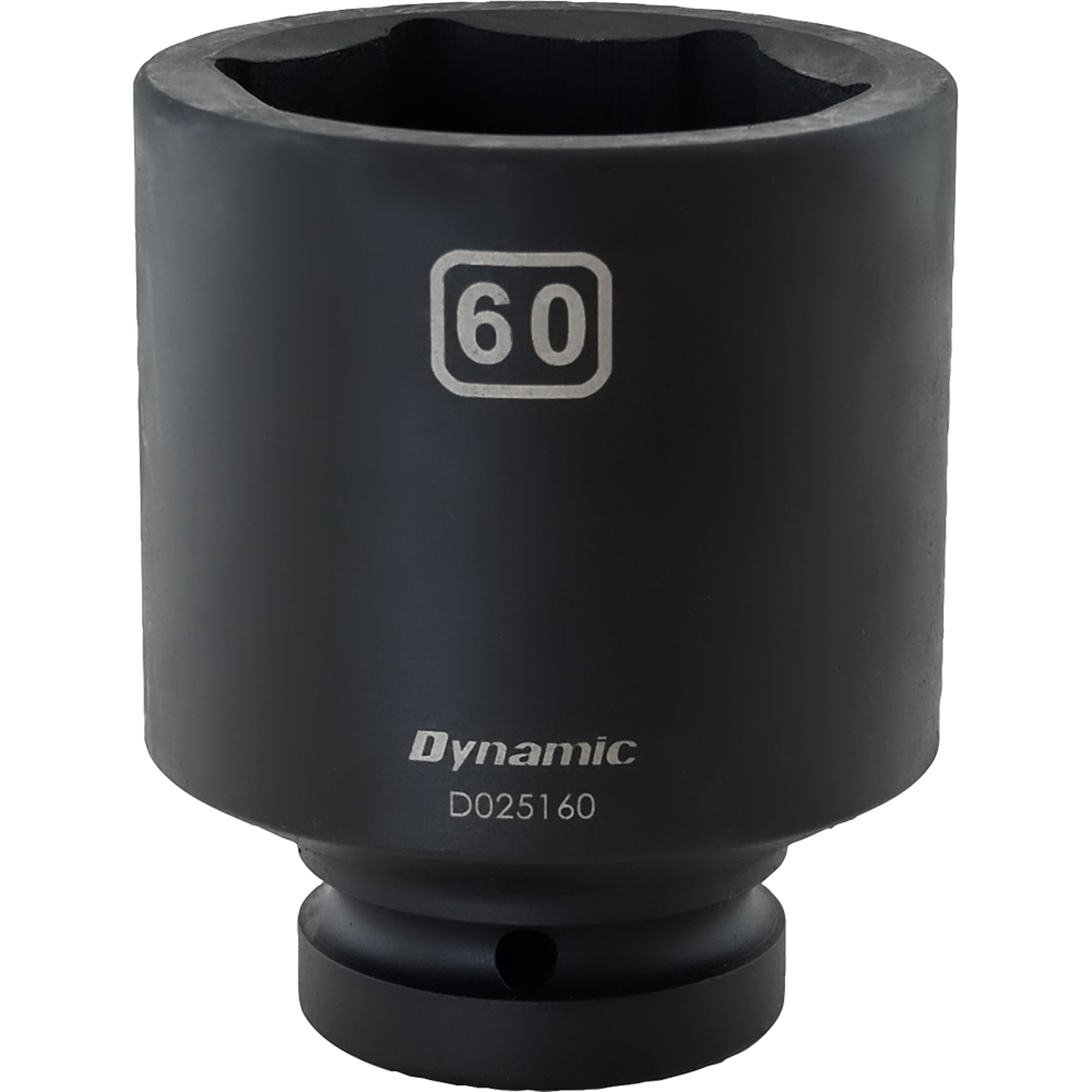 Dynamic Tools 1" Drive 6 Point Metric, 60mm Deep Length, Impact Socket